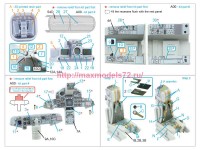 QD+48519   3D Декаль интерьера кабины Tornado ECR (Italeri) (с 3D-печатными деталями) (attach3 85243)